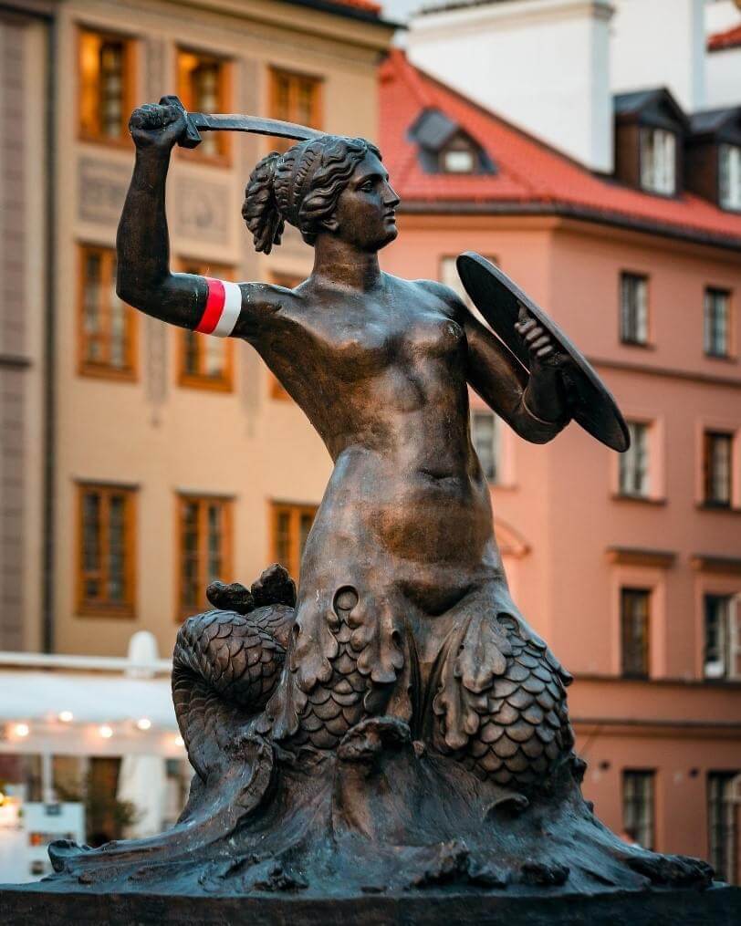 The mermaid of Warsaw