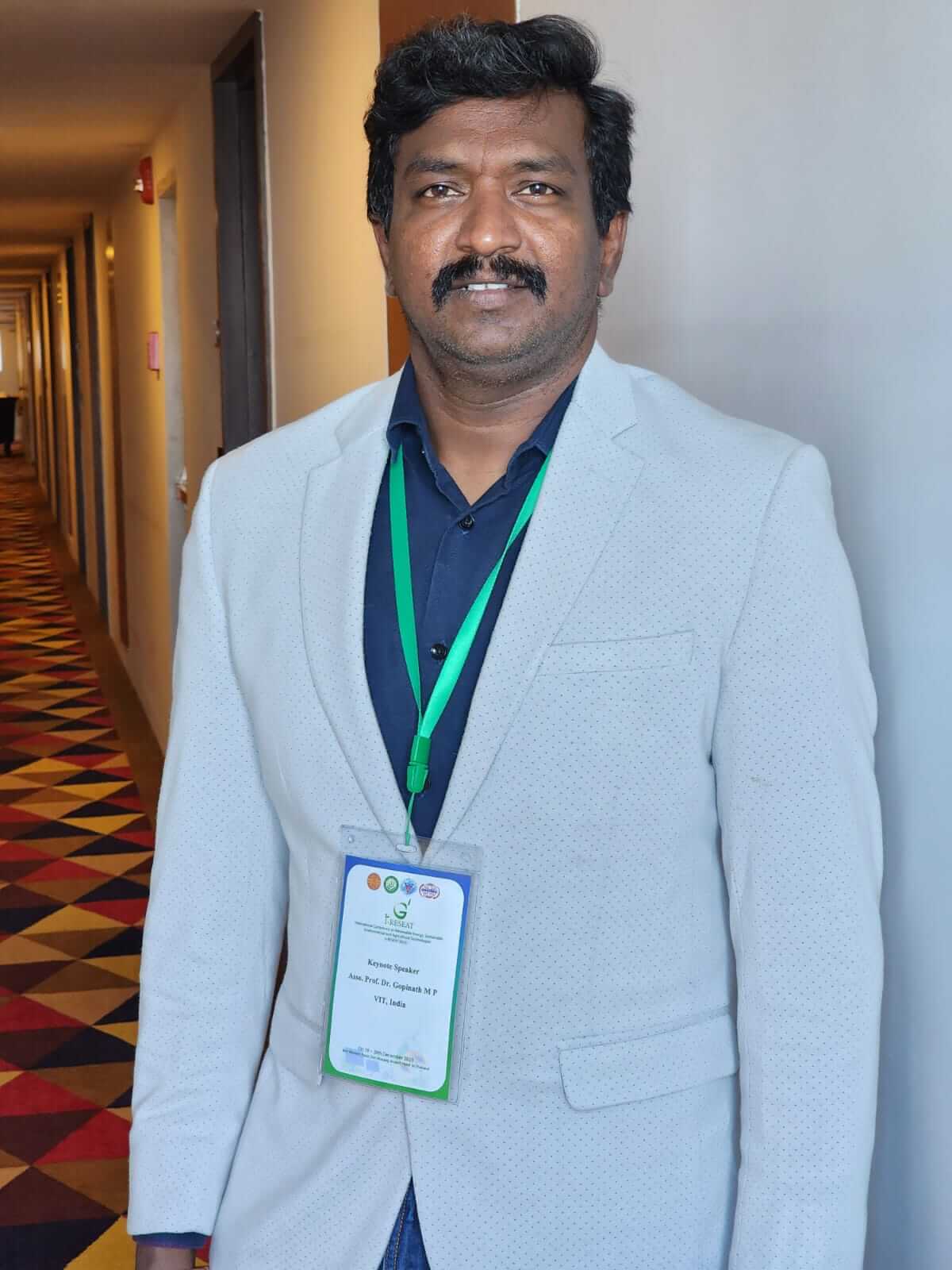 Headshot of Dr. Gopinath M P