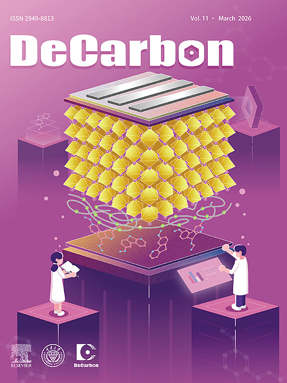 Journal cover for DeCarbon